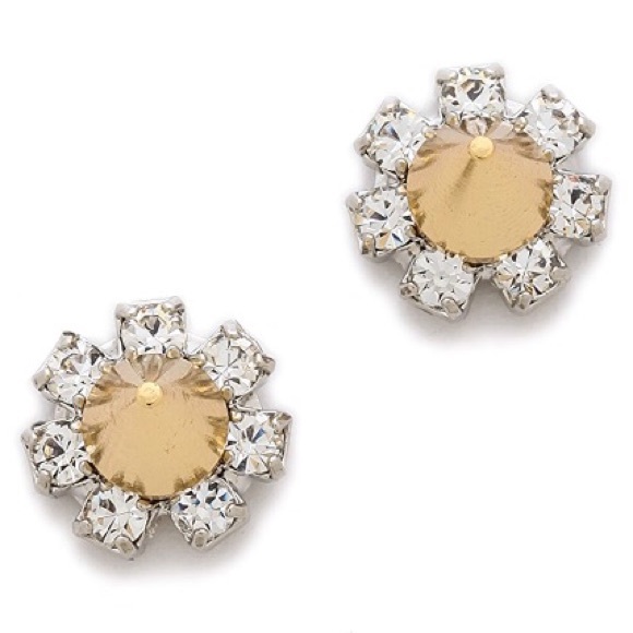 Preloved Joomi Lim Swarovski Spike Punk Earrings - Picture 4 of 4